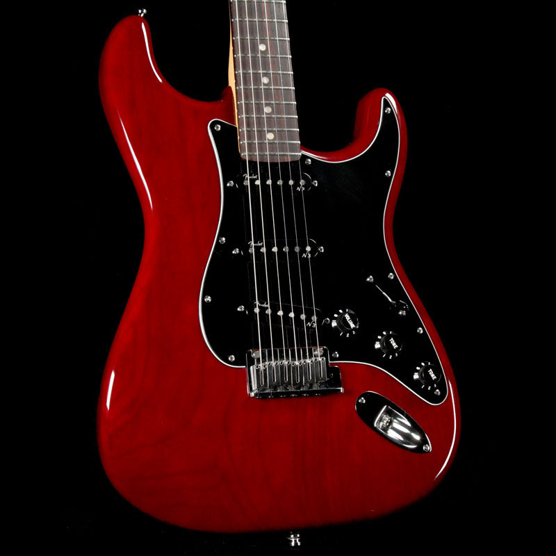 Aftale afstemning Pol Fender American Deluxe Stratocaster Wine Red Transparent 2012 | The Music  Zoo