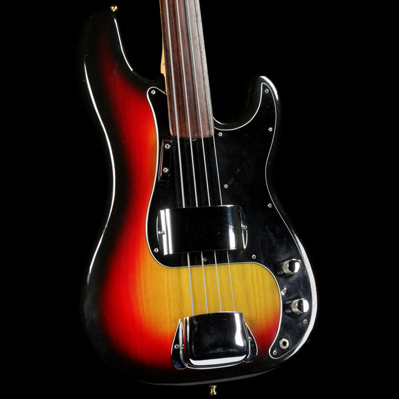 Fender Precision Bass Fretless Sunburst 1978 | The Music Zoo