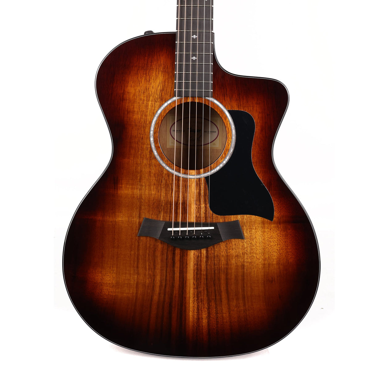 Taylor 224ce-K DLX Koa Grand Auditorium Acoustic-Electric Shaded Edgeburst — 1
