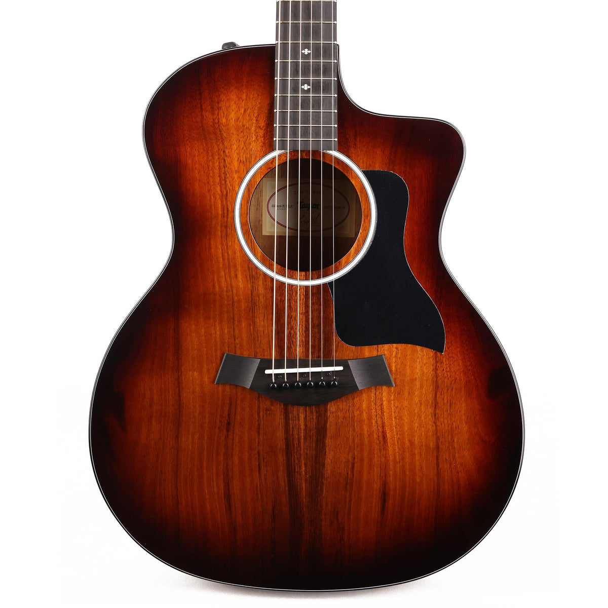 Taylor 224ce-K DLX Koa Grand Auditorium Acoustic-Electric Shaded Edgeburst — 1