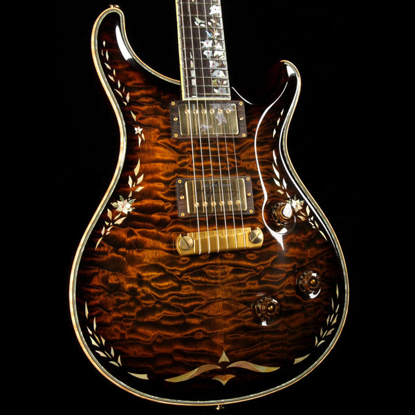 PRS Private Stock Custom 24 10th Anniversary Tiger Eye Burst Brazilian Rosewood