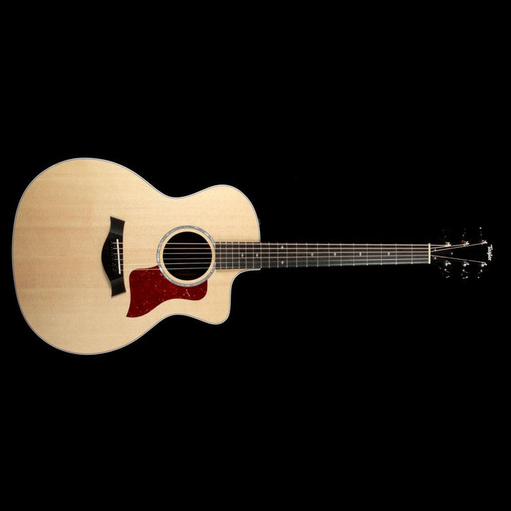 Taylor 214ce DLX Grand Auditorium Acoustic Guitar Natural