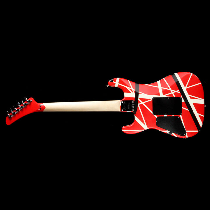 EVH Striped Series 5150 Striped Red Black and White