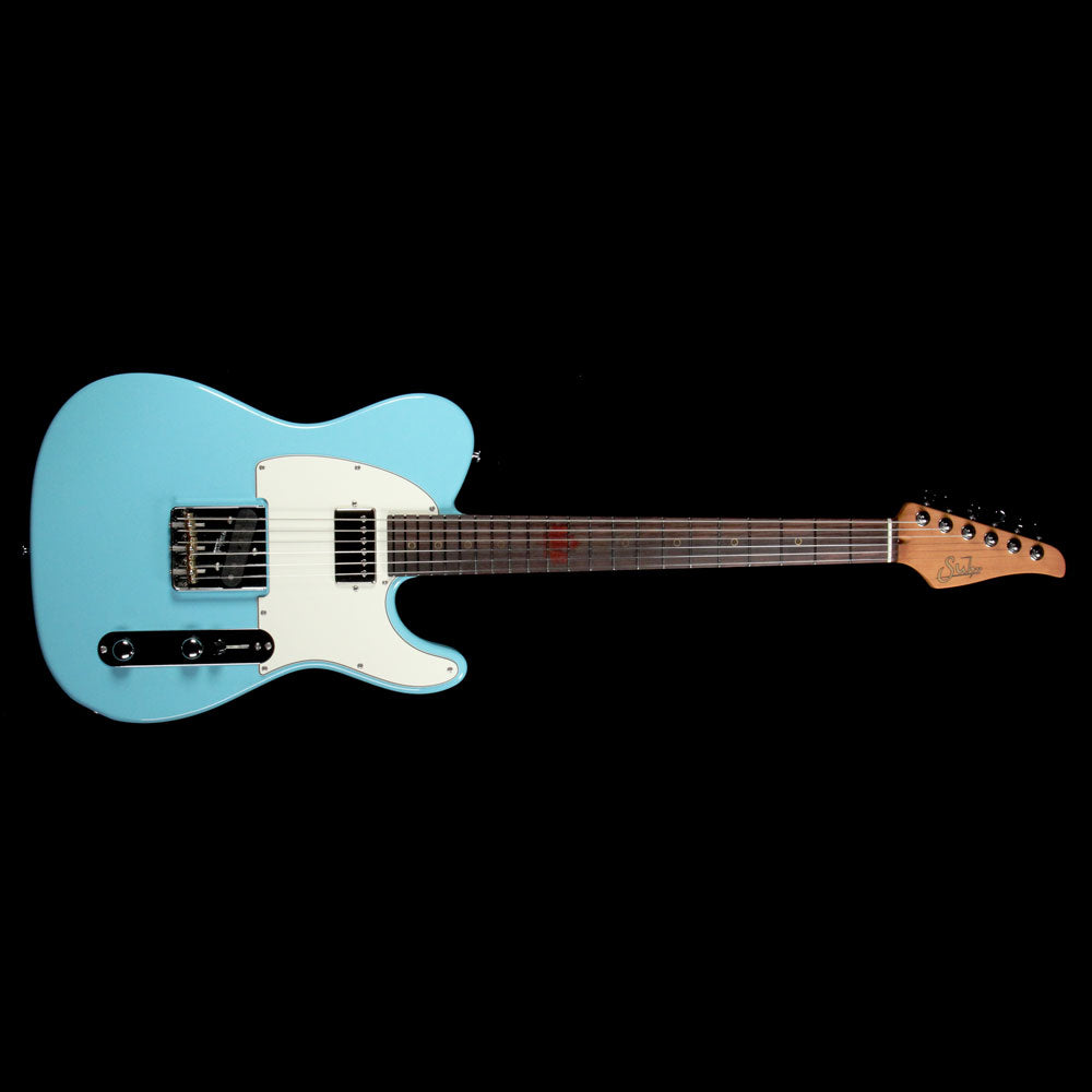 Suhr Classic T Antique Daphne Blue Old Growth River Roasted Maple — 2