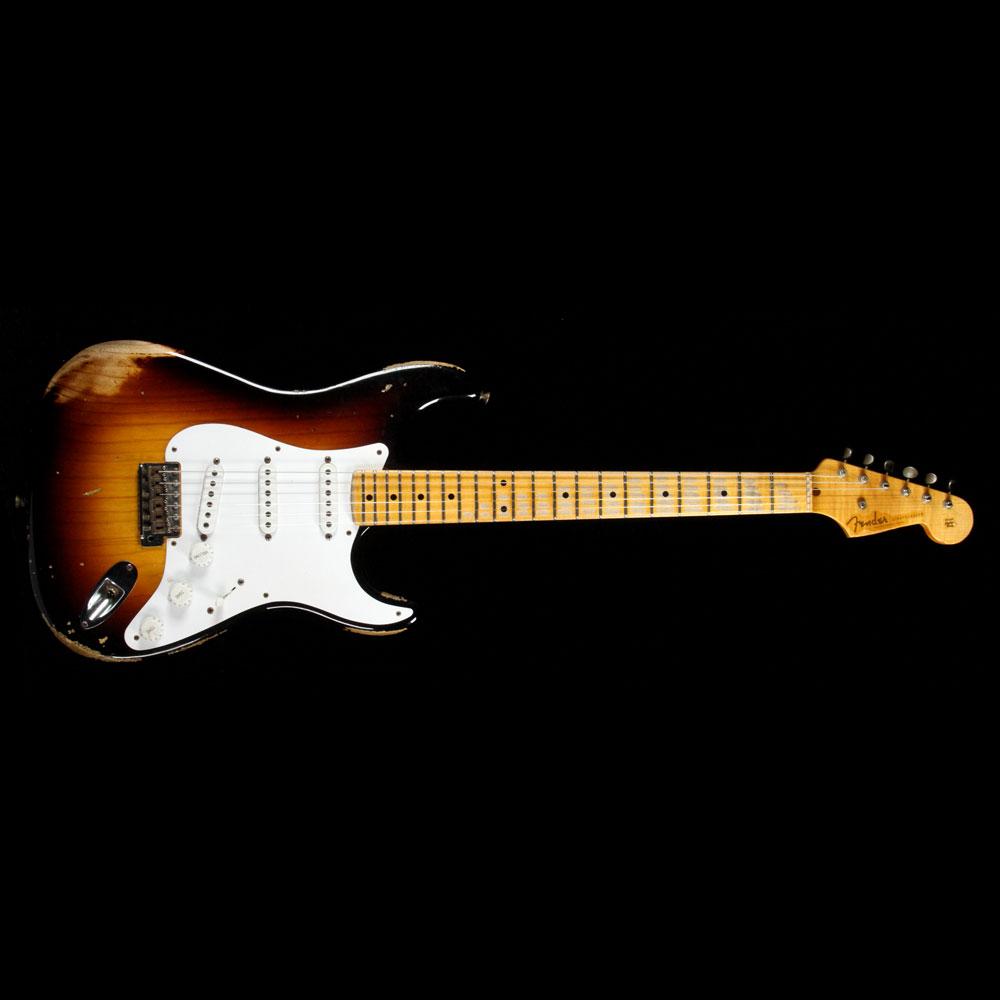 Fender Custom Shop 1954 Stratocaster Relic 60th Anniversary 2 Color Sunburst 2014 — 2