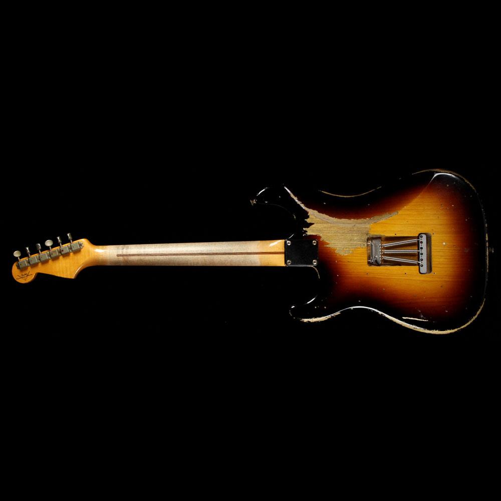 Fender Custom Shop 1954 Stratocaster Relic 60th Anniversary 2 Color Sunburst 2014 — 3