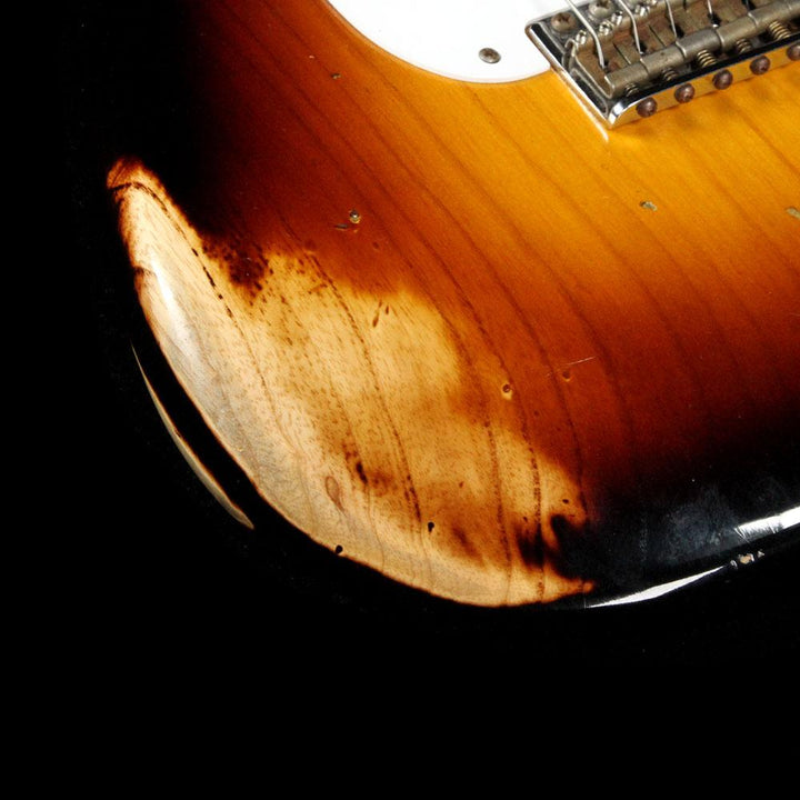 Fender Custom Shop 1954 Stratocaster Relic 60th Anniversary 2 Color Sunburst 2014