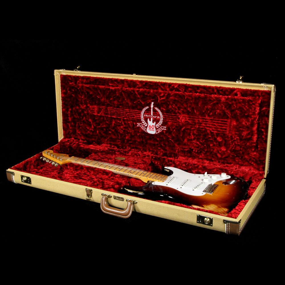 Fender Custom Shop 1954 Stratocaster Relic 60th Anniversary 2 Color Sunburst 2014 — 9