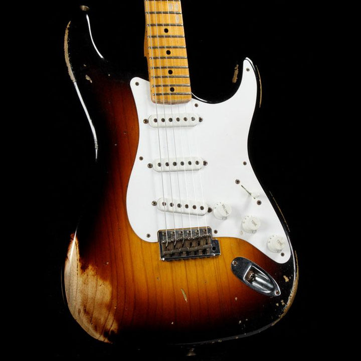 Fender Custom Shop 1954 Stratocaster Relic 60th Anniversary 2 Color Sunburst 2014