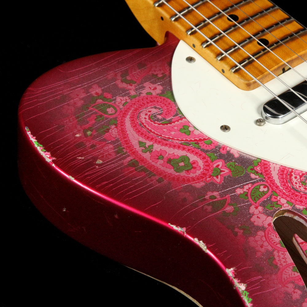 Fender Custom Shop '50s Thinline Telecaster Pink Paisley Relic Limited 2016 — 6