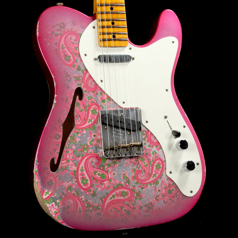 Fender Custom Shop '50s Thinline Telecaster Pink Paisley Relic Limited 2016 — 1