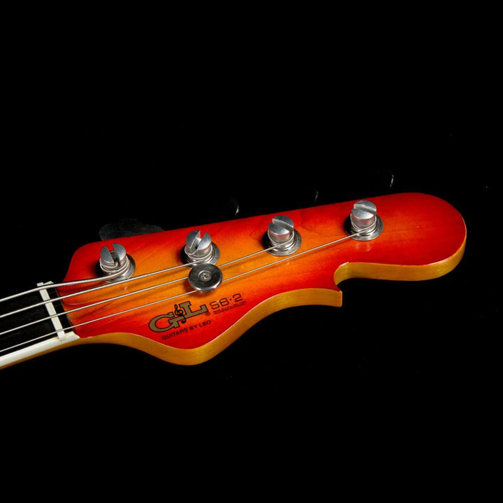 G&L USA SB-2 Bass Cherry Burst 2002