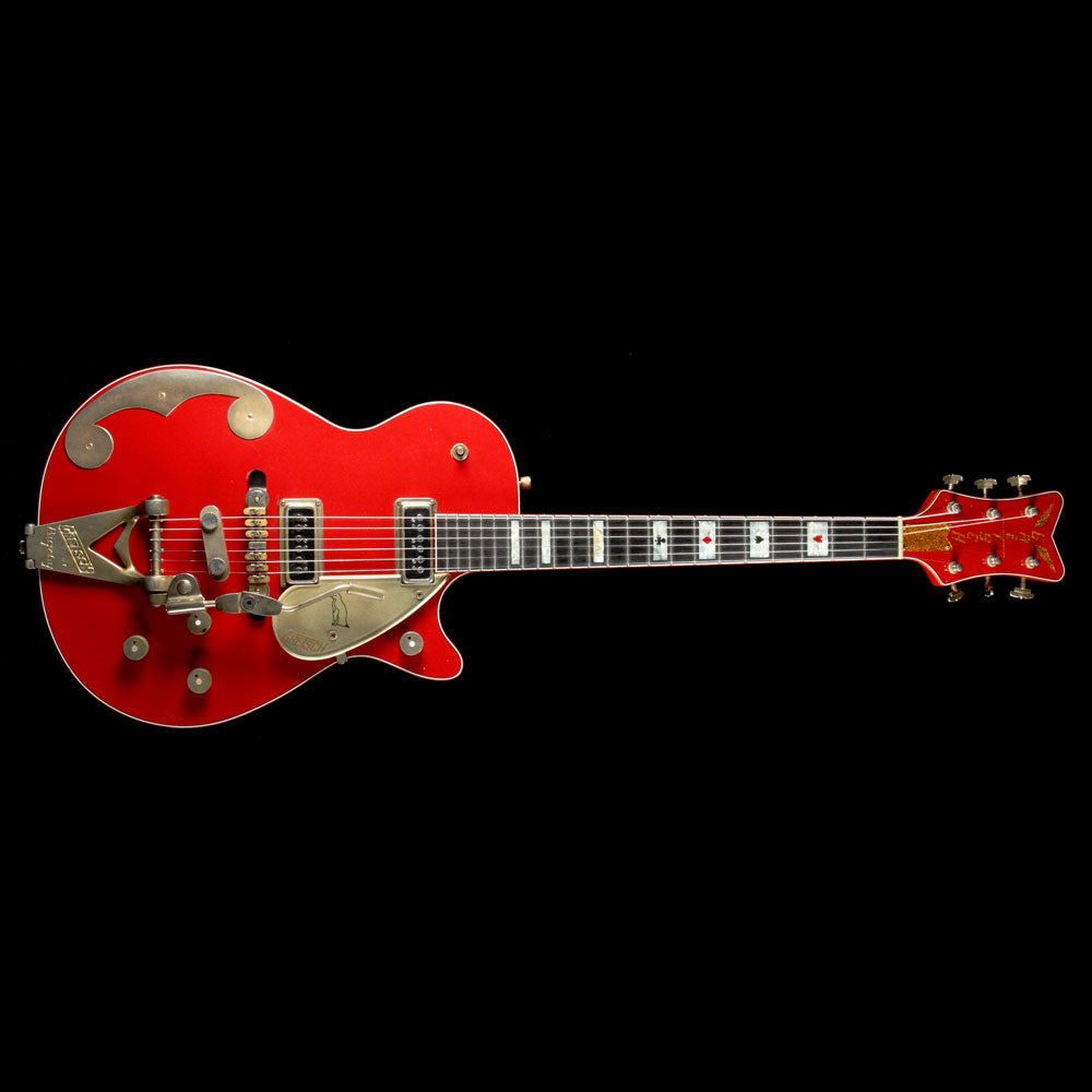 Gretsch Custom Shop '57 Penguin Masterbuilt Stephen Stern Heavy Relic Dakota Red — 2