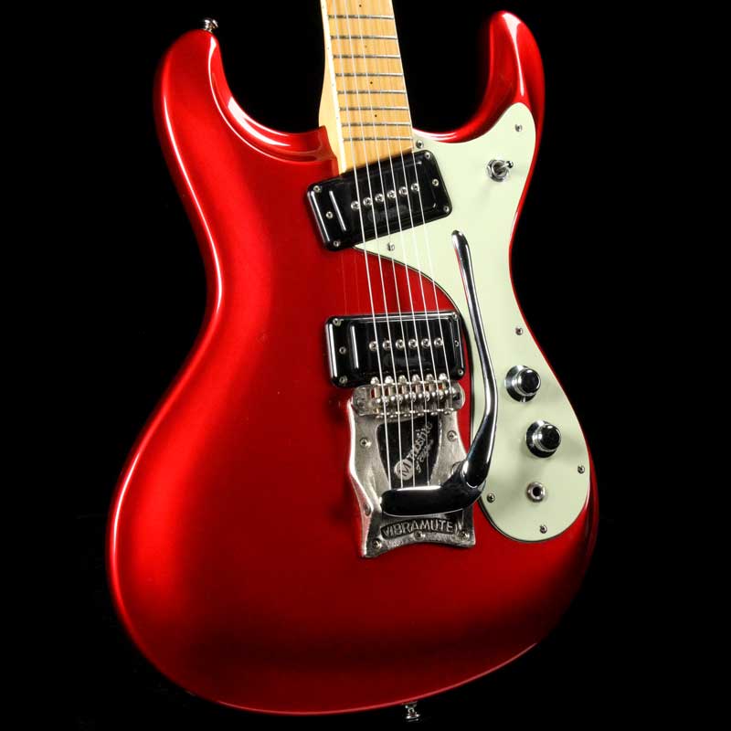 Mosrite Super Excellent Model Kurokumo Made in Japan Candy Red — 1