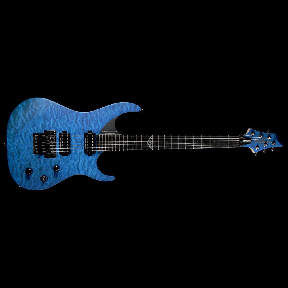 Washburn Parallaxe PXM10 Quilted Trans Blue | The Music Zoo