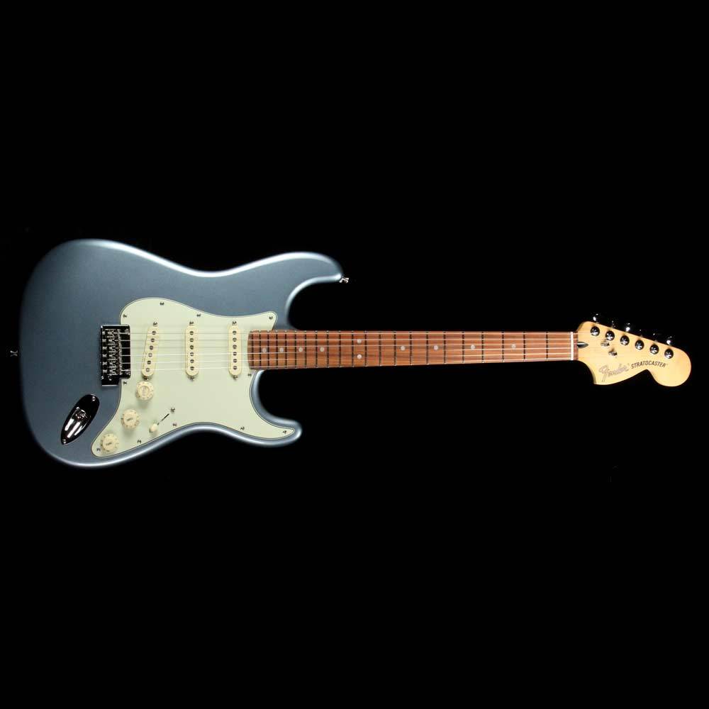 Fender Deluxe Roadhouse Stratocaster Mystic Ice Blue | The Music Zoo