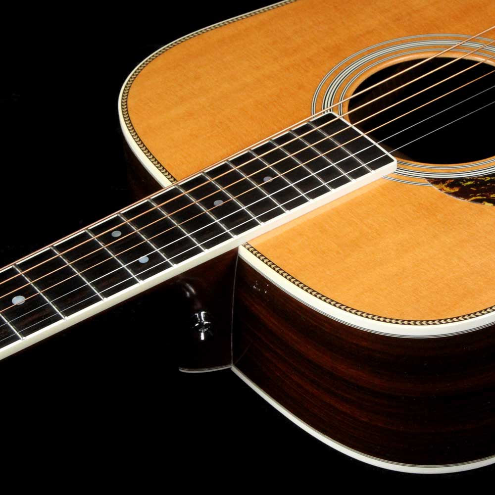 Martin HD-35 Dreadnought Left-Handed Acoustic Natural Used — 6