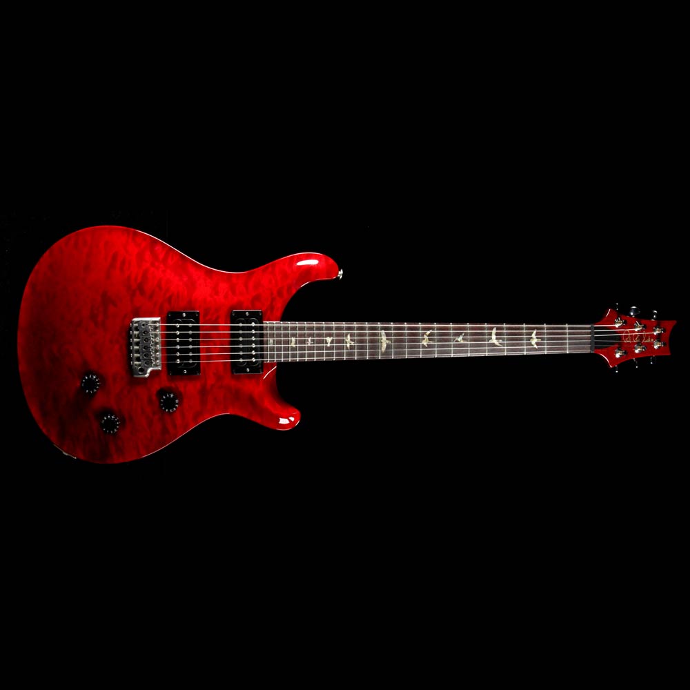 PRS Custom 24 10-Top Scarlet Red 2008 — 2