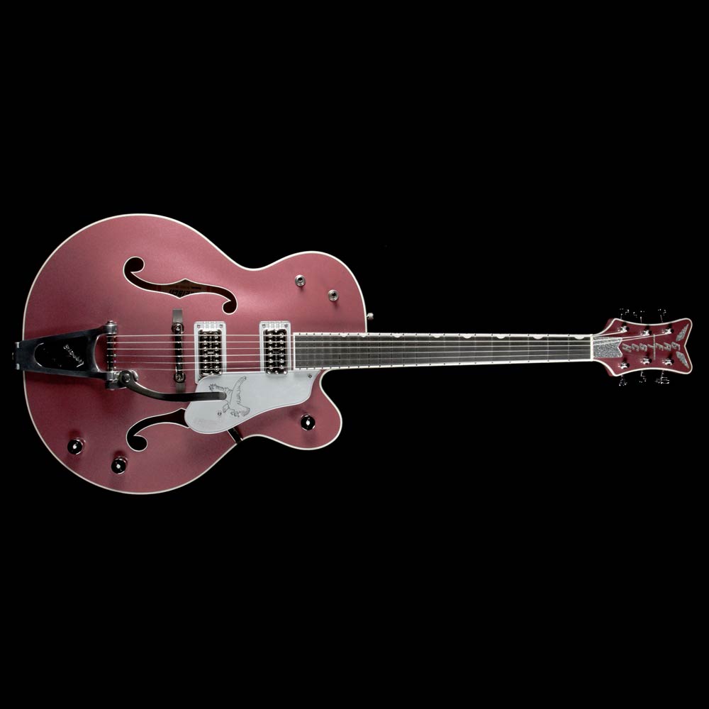 Gretsch G6136T-LTD15 Falcon Rose Metallic Limited Edition — 2