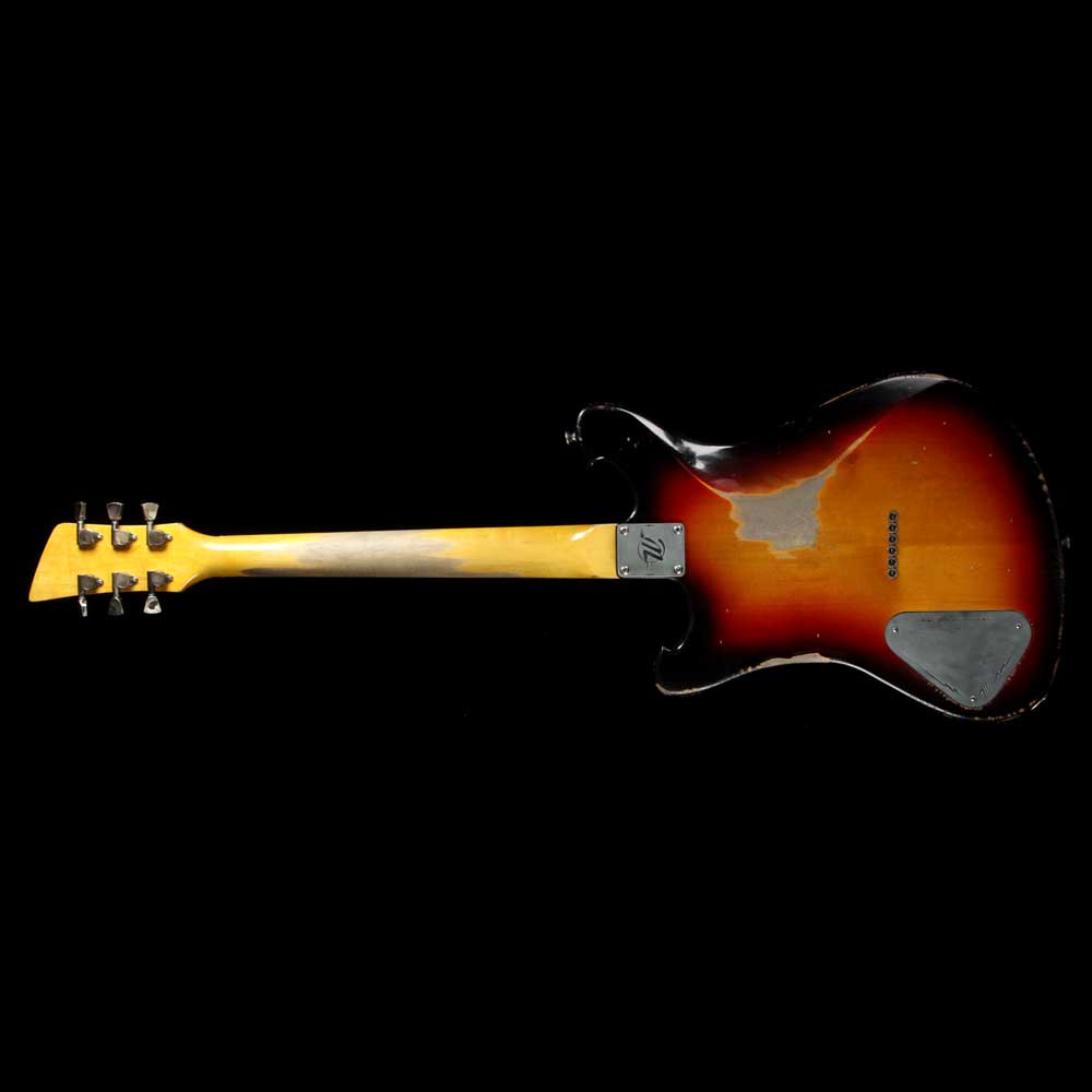Wild Custom Guitars Wildmaster Foil Pickup Relic Sunburst — 3