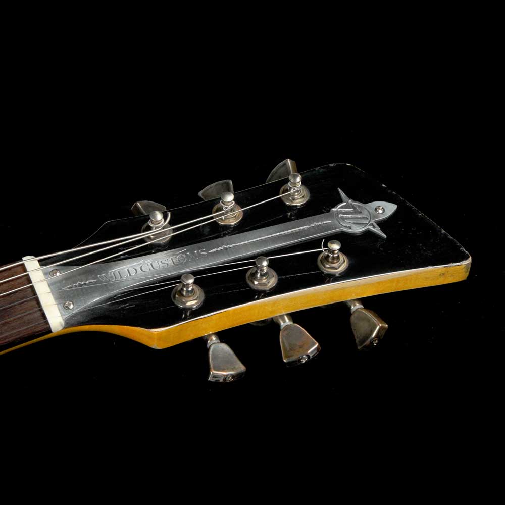 Wild Custom Guitars Wildmaster Foil Pickup Relic Sunburst — 4