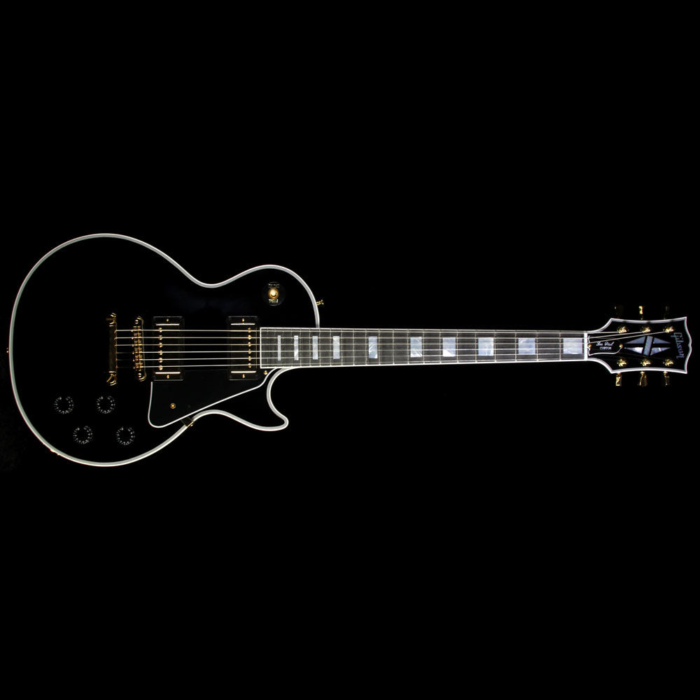 Used 2016 Gibson Custom Shop Les Paul Custom Electric Guitar Ebony — 2