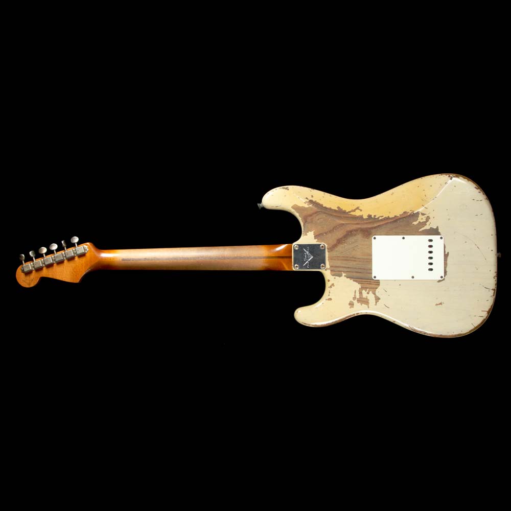Fender Custom Shop 1957 Stratocaster Ultimate Relic John Cruz Roasted Ash Vintage Blonde 2017 — 3