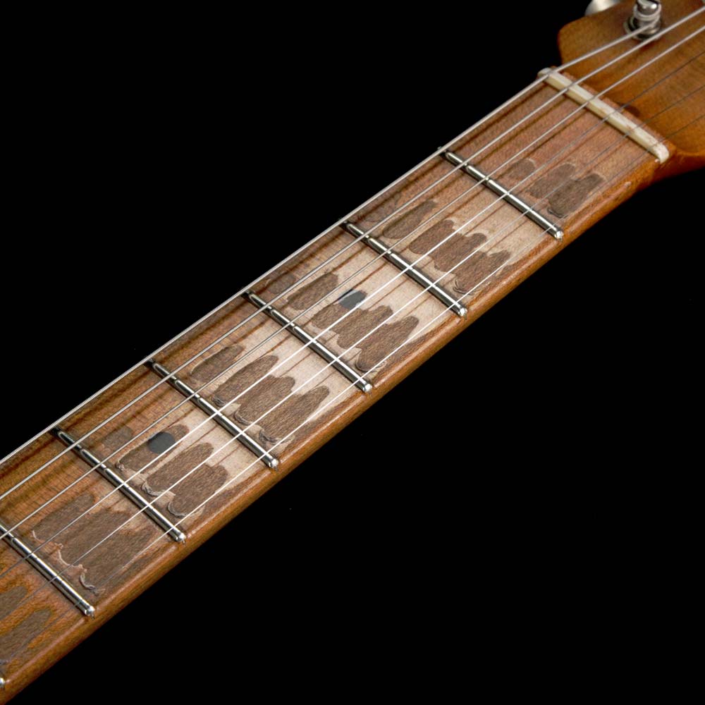 Fender Custom Shop 1957 Stratocaster Ultimate Relic John Cruz Roasted Ash Vintage Blonde 2017 — 6