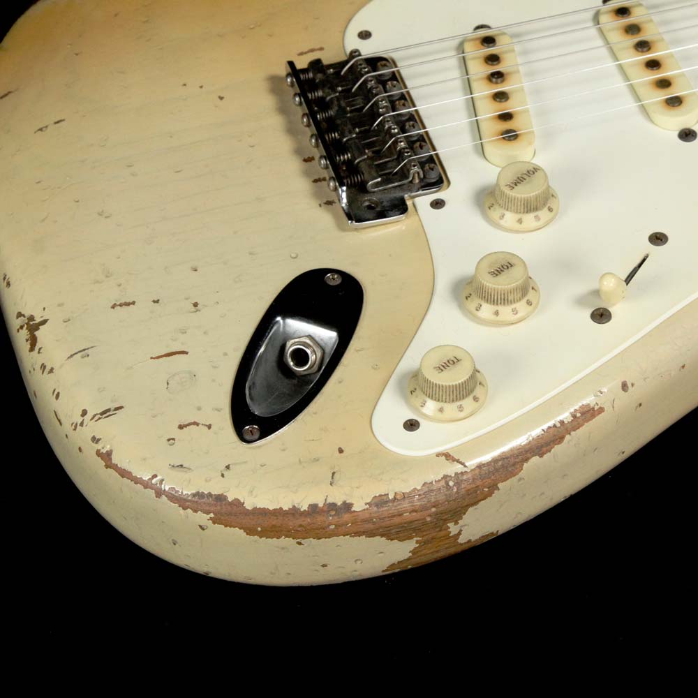 Fender Custom Shop 1957 Stratocaster Ultimate Relic John Cruz Roasted Ash Vintage Blonde 2017 — 8