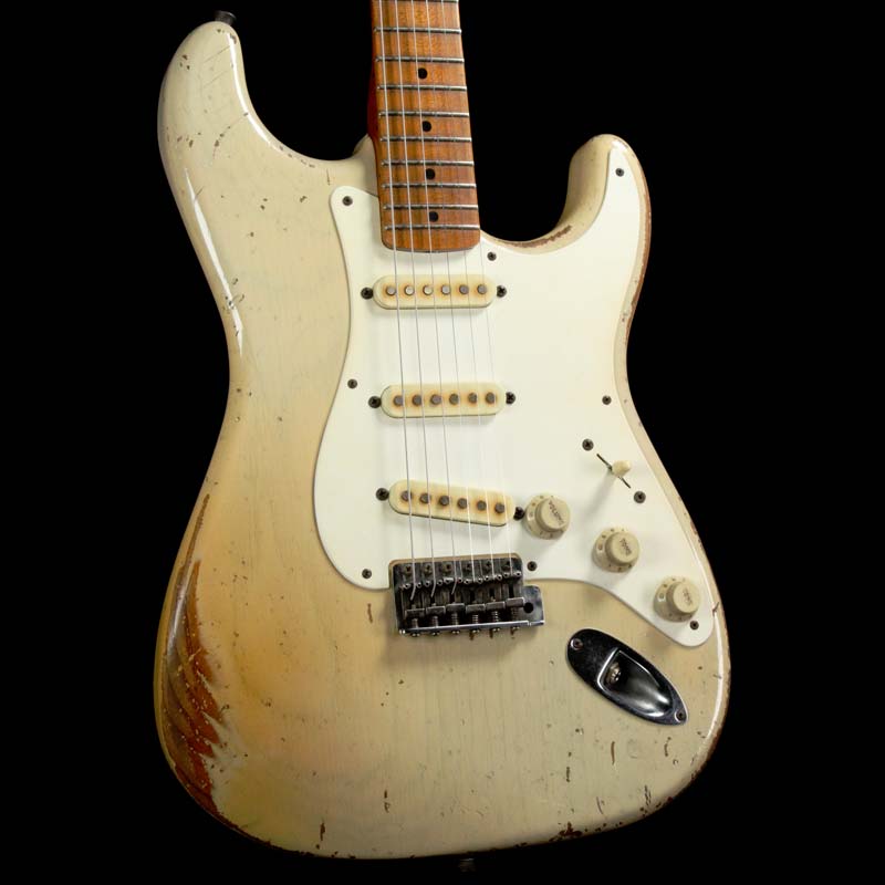 Fender Custom Shop 1957 Stratocaster Ultimate Relic John Cruz Roasted Ash Vintage Blonde 2017 — 1