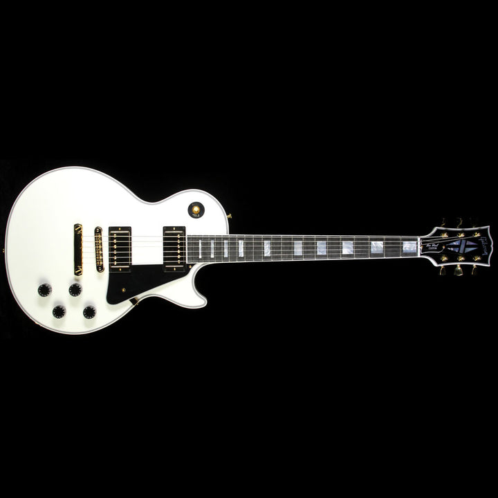 Gibson Custom Shop Les Paul Custom Electric Guitar Alpine White