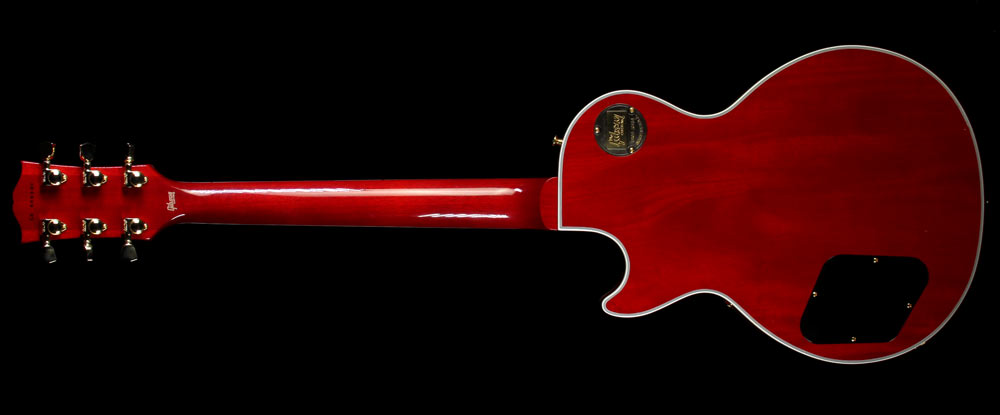 Used Gibson Custom Shop Les Paul Custom Electric Guitar Wine Red — 3