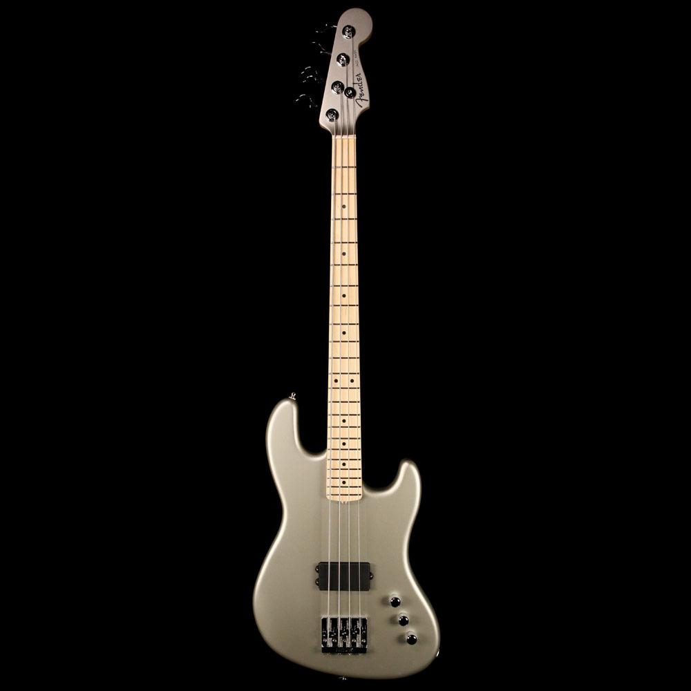 Fender Flea Signature Active Jazz Bass Satin Inca Silver — 2