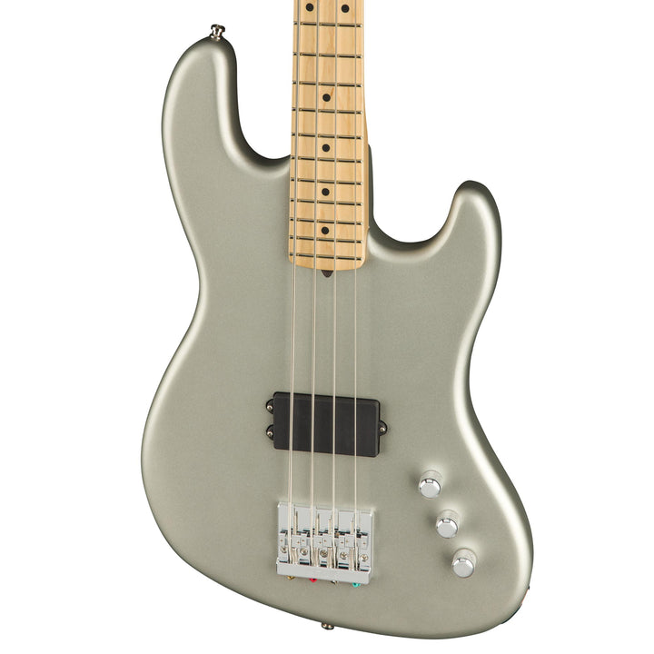 Fender Flea Signature Active Jazz Bass Satin Inca Silver Used