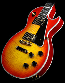 Used Gibson Custom Shop Les Paul Custom Electric Guitar Heritage Cherry Sunburst