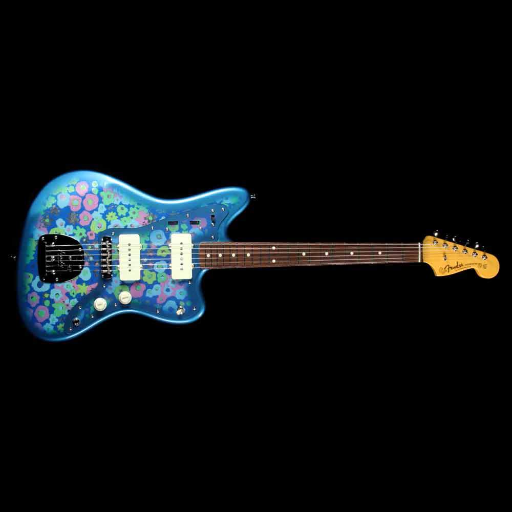 Fender Japan Traditional '60s Jazzmaster Blue Flower | The Music Zoo