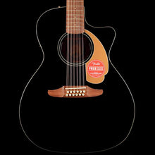 Fender California Player Villager SCE 12 String Acoustic-Electric Black