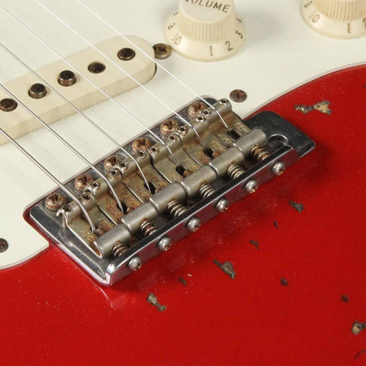 Fender Custom Shop '56 Stratocaster Ultimate Relic Masterbuilt Yuriy Shishkov Dakota Red 2009