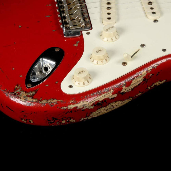 Fender Custom Shop '56 Stratocaster Ultimate Relic Masterbuilt Yuriy Shishkov Dakota Red 2009
