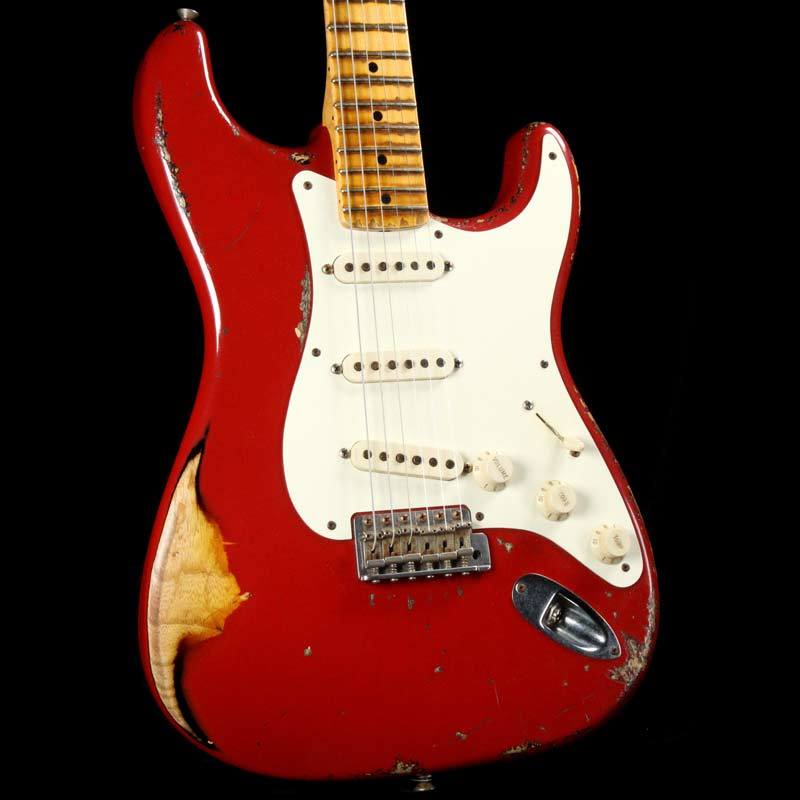 Fender Custom Shop '56 Stratocaster Ultimate Relic Masterbuilt Yuriy Shishkov Dakota Red 2009 — 1