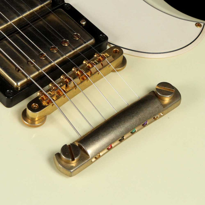 Gibson Custom Shop SG Les Paul Custom Reissue Aged White VOS