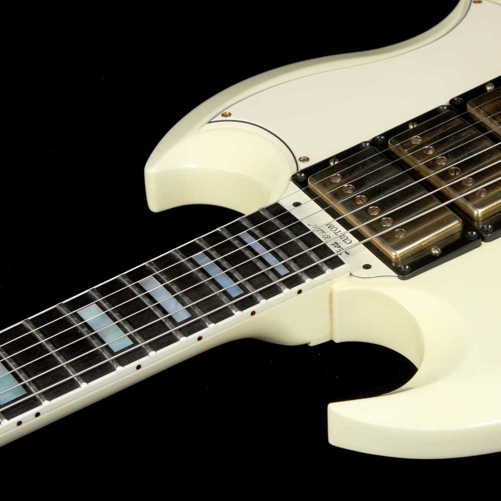 Gibson Custom Shop SG Les Paul Custom Reissue Aged White VOS — 7