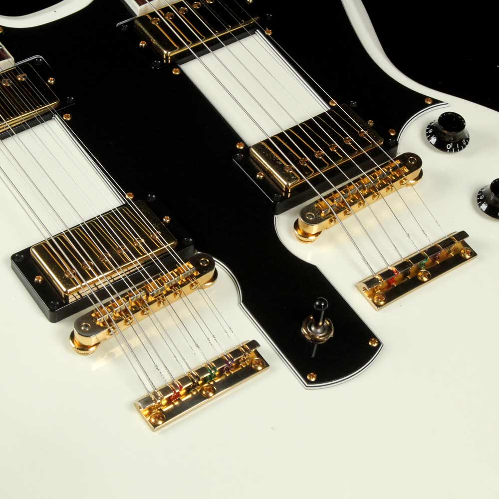 Gibson Custom Shop EDS-1275 Double Neck Alpine White — 6