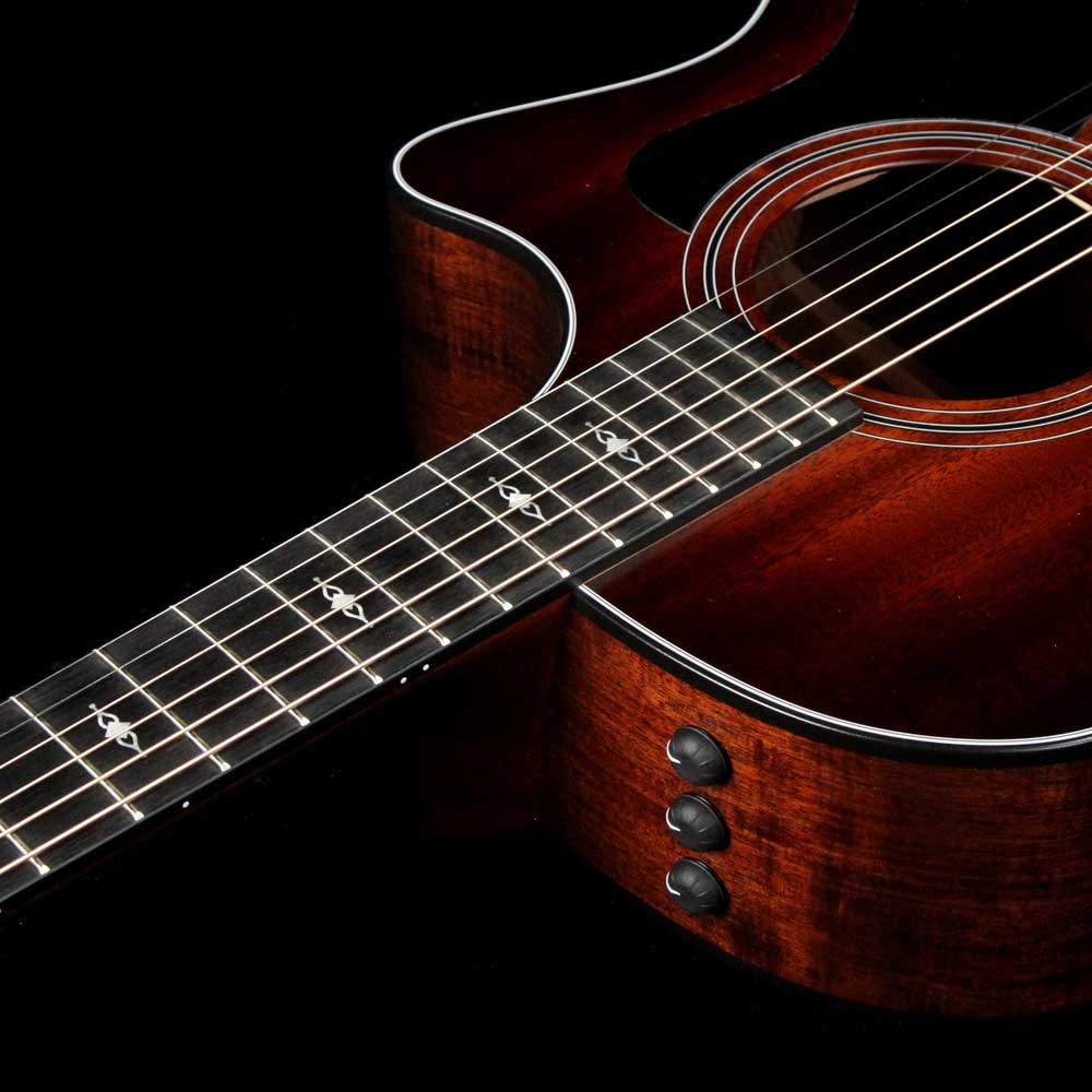 Taylor 324ce V-Class Grand Auditorium Acoustic Shaded Edgeburst — 6