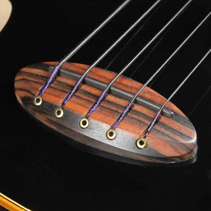 Martin Keith Elfin Hollowbody 5-String Bass Gloss Black 2015