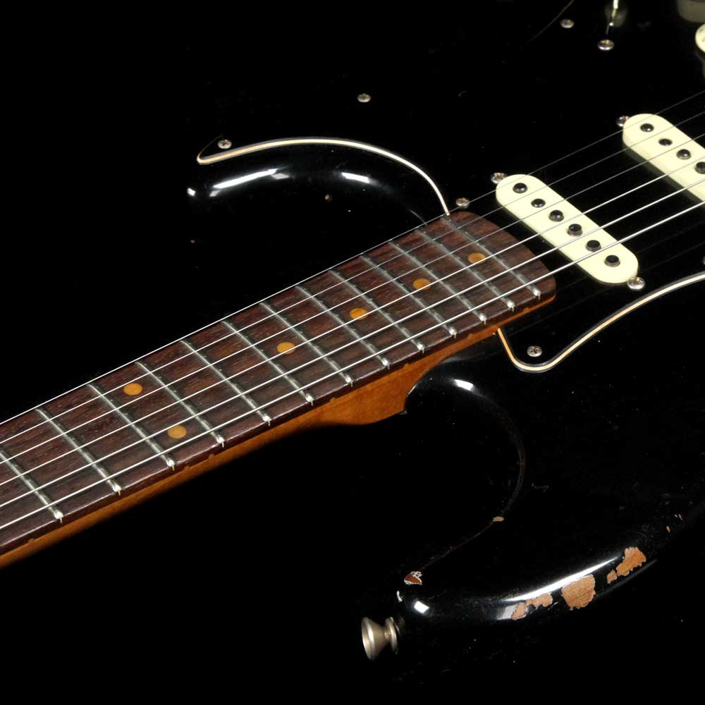 Fender Custom Shop Dual Mag Stratocaster Relic Black 2017 — 7