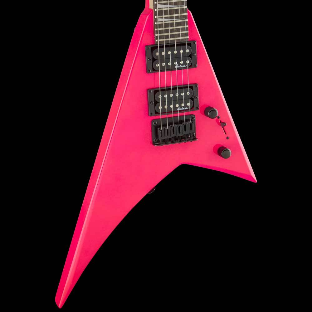 Jackson JS Series RR Minion JS1X Neon Pink | The Music Zoo