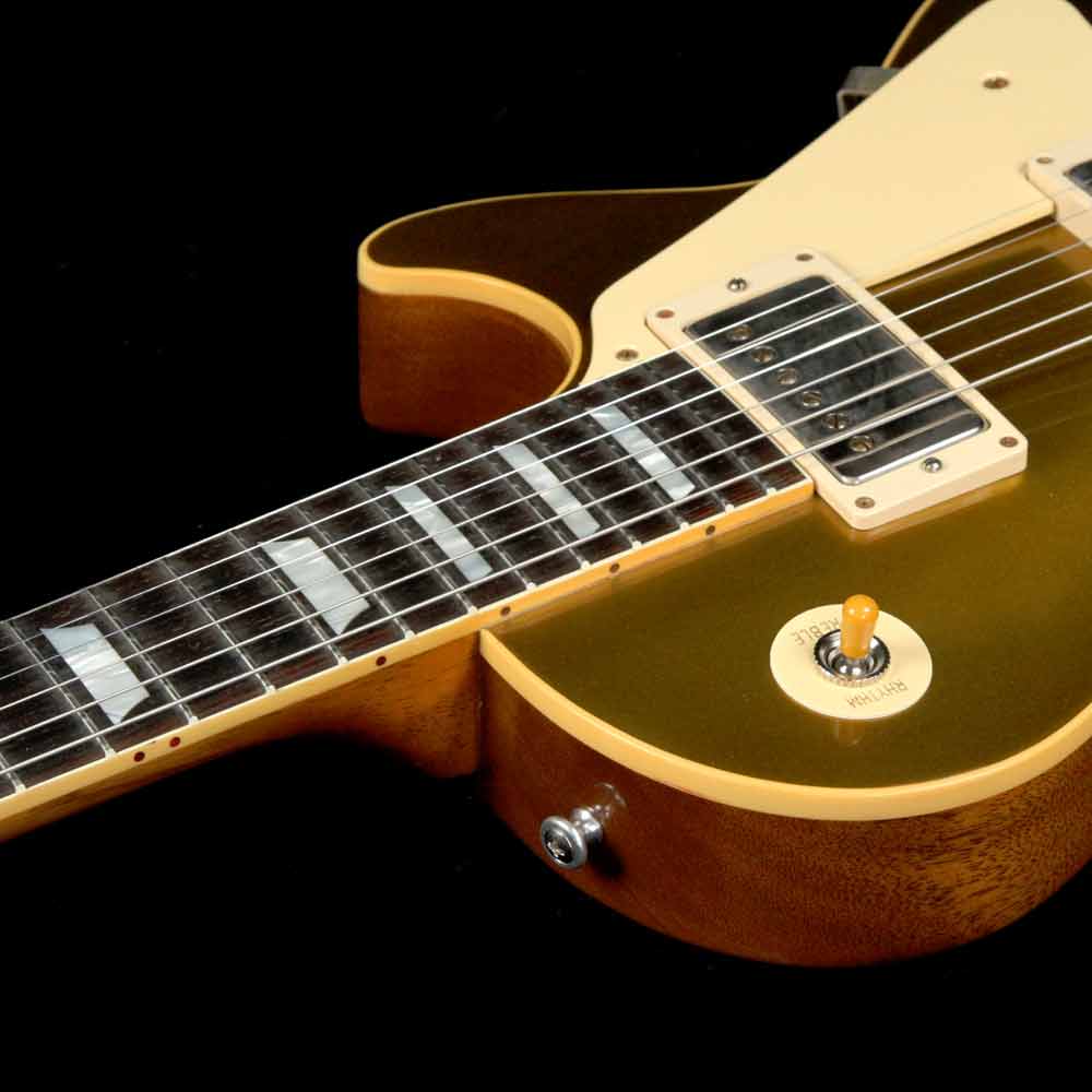 Gibson Custom Shop 1957 Les Paul Reissue Double Gold Top Brazilian Rosewood Fingerboard — 6