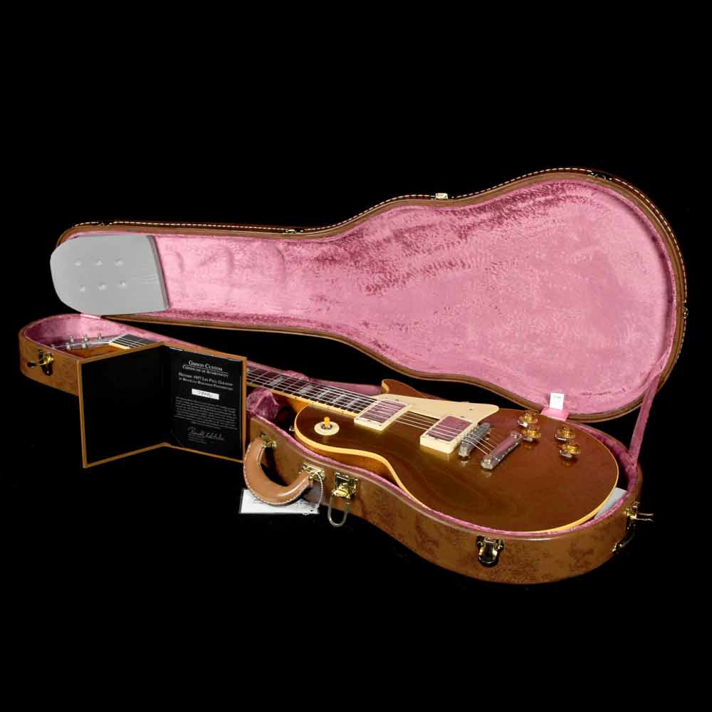 Gibson Custom Shop 1957 Les Paul Reissue Double Gold Top Brazilian Rosewood Fingerboard — 8