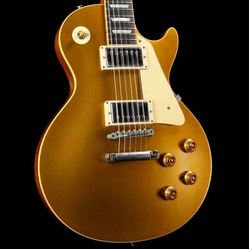 Gibson Custom Shop 1957 Les Paul Reissue Double Gold Top Brazilian Rosewood Fingerboard — 1
